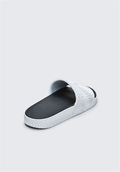 slipper heren adidas adilette|adidas alexander wang adilette slides.